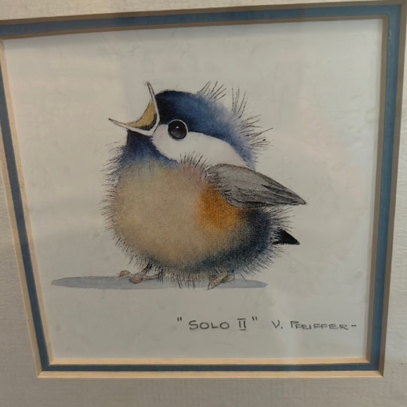 Bluebird “solo ll” by V. Pfeiffer - Picture 1 of 3
